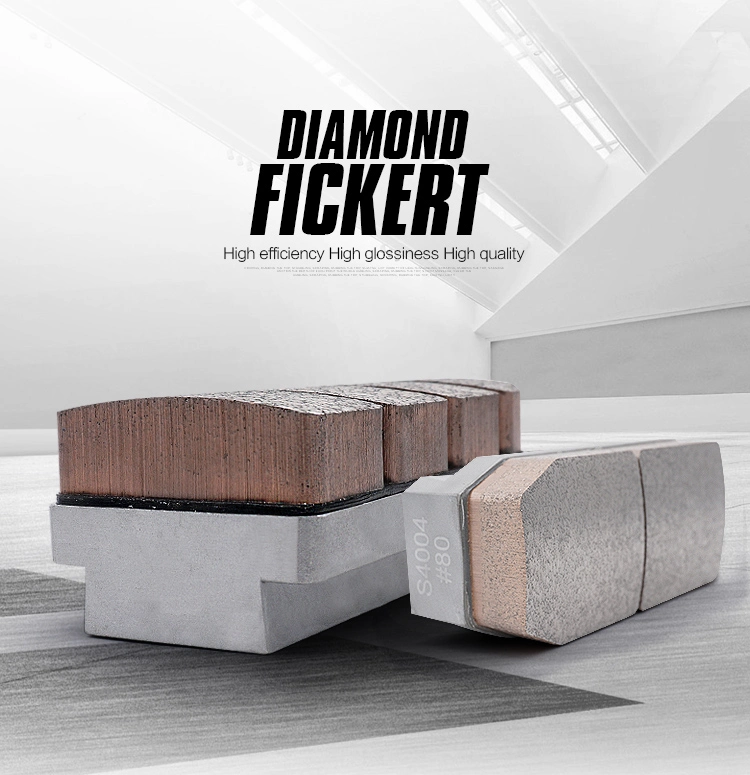 Diamond Fickert Abrasive for Granite Block Polishing-Metal Fickert Abrasive Brush for Callibration